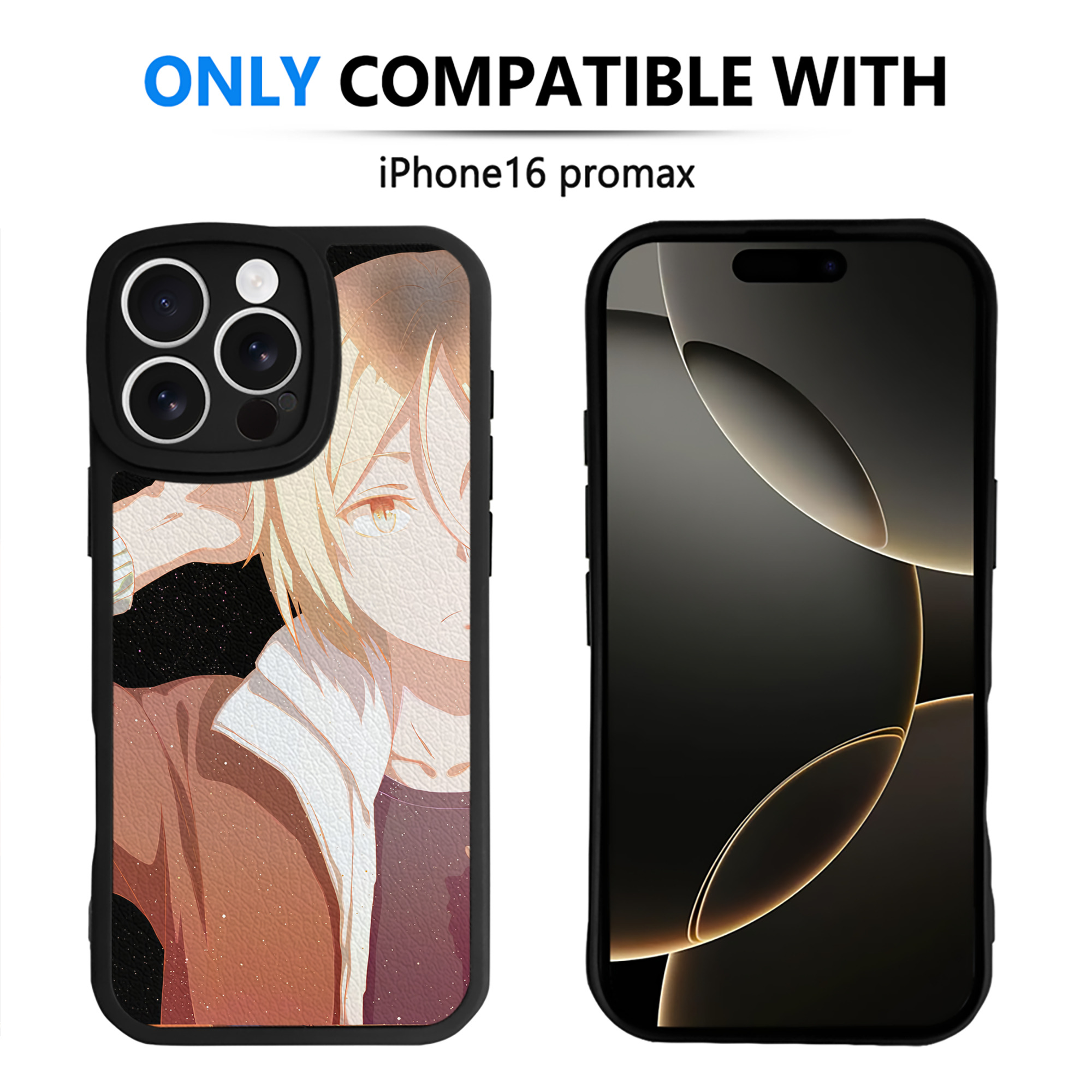 （画像用） ハイキュー!! Haikyu!! 【iPhone 16シリーズ対応】シリコンスマホケース（レザー調） 材質：シリコン